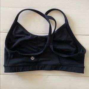 Black Lulu Sports Bra